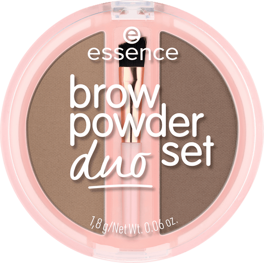 Wenkbrauwpoeder Duo Set 01, 1,8 g
