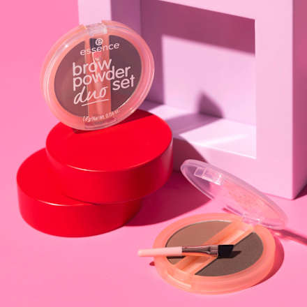 Augenbrauenpuder Duo Set 02, 1,8 g