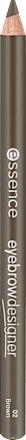 Augenbrauenstift Designer 02 Brown, 1 g