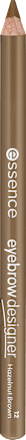 Augenbrauenstift Designer 12 Hazelnut Brown, 1 g