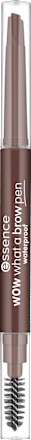 Augenbrauenstift Wow What A Brow Pen Waterproof 02 Brown, 0,2 g essence