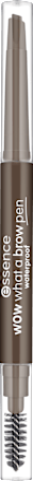 Augenbrauenstift Wow What A Brow Pen Waterproof 03 Dark Brown, 0,2 g essence