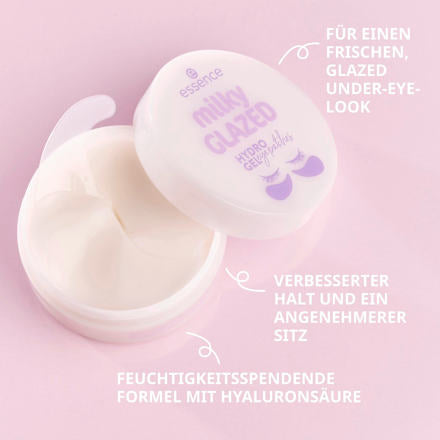 Augenpads Milky Glazed Hydro Gel 30 Paar, 60 St