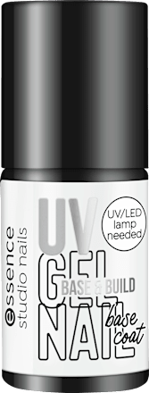 Base Coat Studio Nails UV Gel Nail Base & Build Base Coat 02 Milky White, 5 ml
