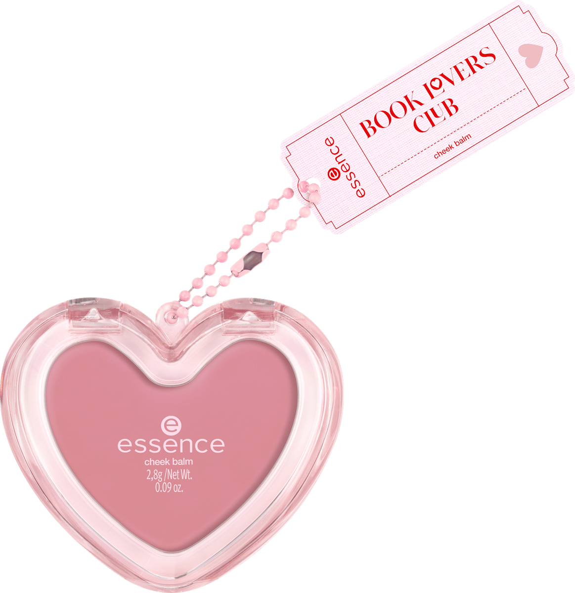 essence Blush Book Lovers Club Baume pour les joues 01 Chapter: Pink Poetry, 2,8 g