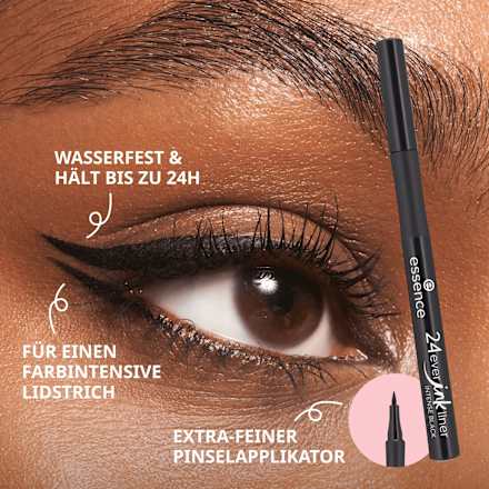 Eyeliner 24Ever Ink 01 Intense Black, 1,2 ml