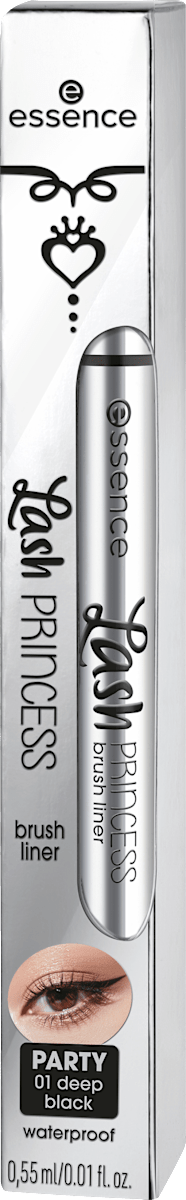 essence Eyeliner Lash Princess Party 01 Deep Black Waterproof, 0,55 ml