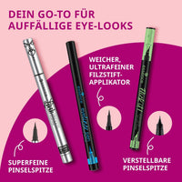 essence Eyeliner Lash Princess Party 01 Deep Black Waterproof, 0,55 ml