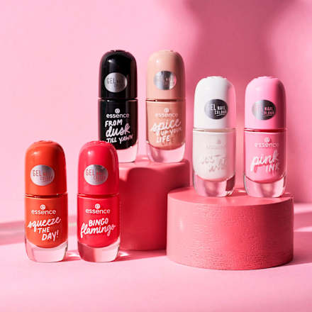 Gel Nagellack 13 Bingo Flamingo, 8 ml essence