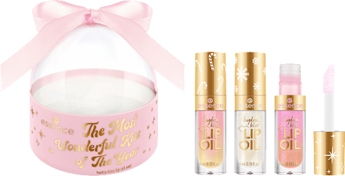 Geschenkset Lip Oil Xmas -The Most Wonderful Kiss Of The Year, 1 St essence