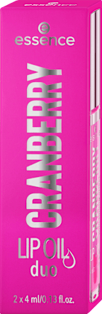 Geschenkset Lippenöl Duo Cranberry 2tlg, 4 ml