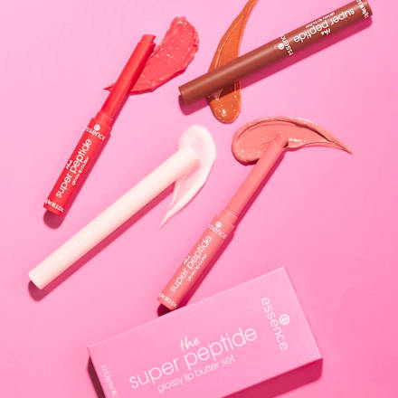 Geschenkset The Super Peptide Glossy Lip Butter 4tlg, 1 St