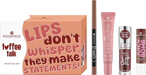 Geschenkset Toffee Talk Brown Lip 4 tlg, 1 St