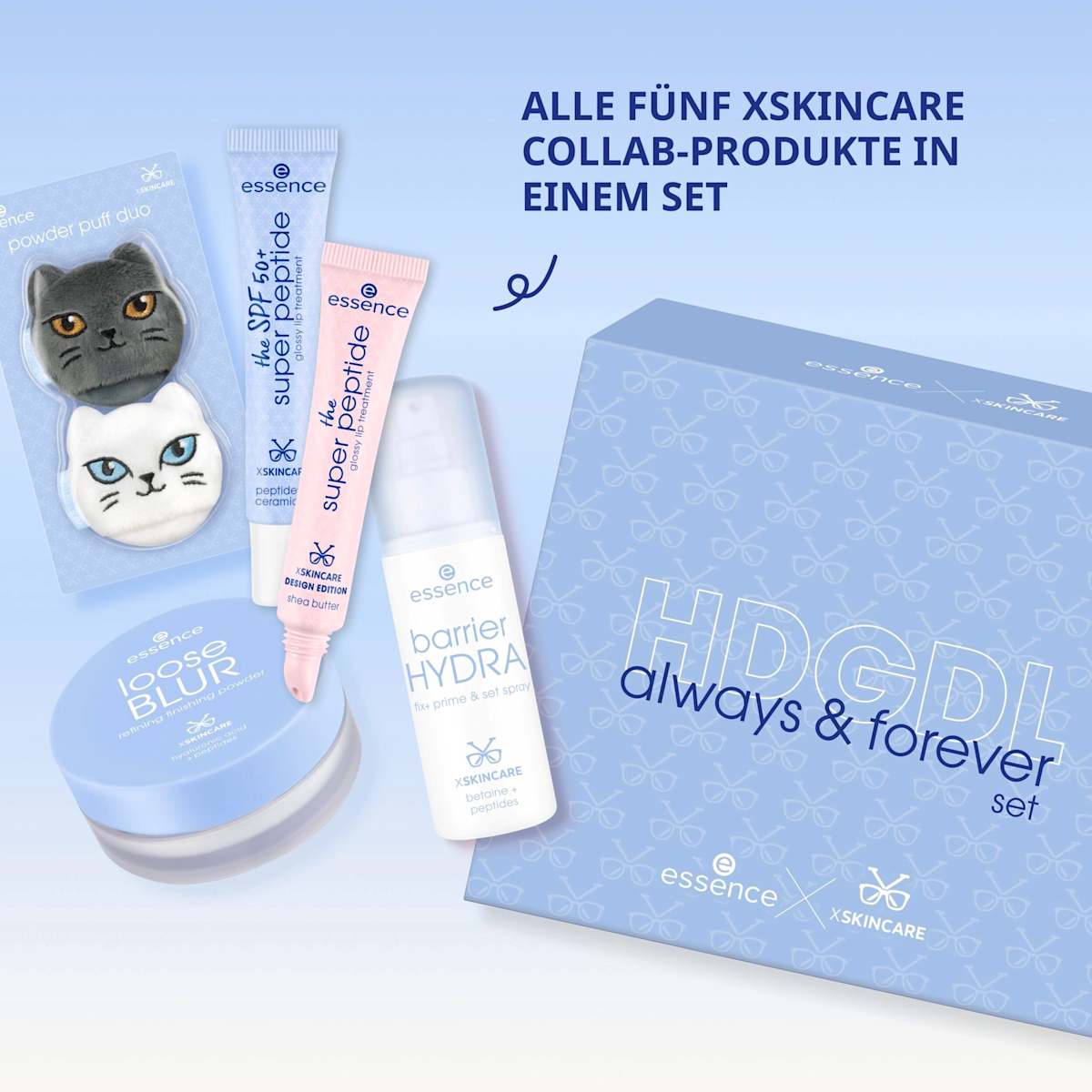 essence Geschenkset  xskincare HDGDL Always & Forever 6tlg, 1 St