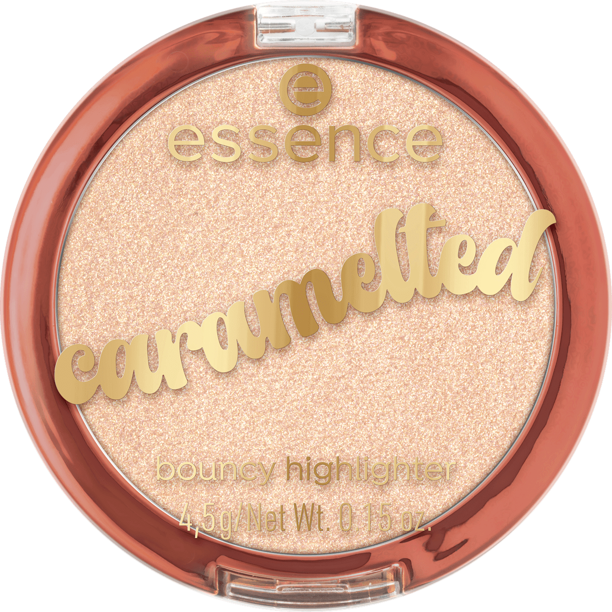 essence Highlighter Caramelted Bouncy 01 Sweet 'n Bouncy, 4,5 g