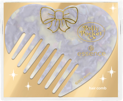 Kamm Polly Pocket Hair Comb 01 A Polly Kinda Mood, 1 St essence