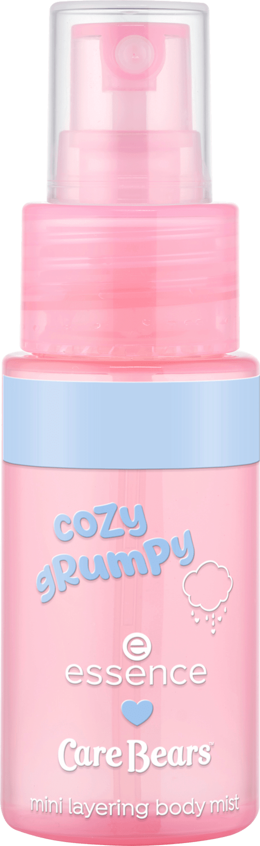 essence Brume corporelle Care Bears Mini Layering 01 Cozy Grumpy, 35 ml