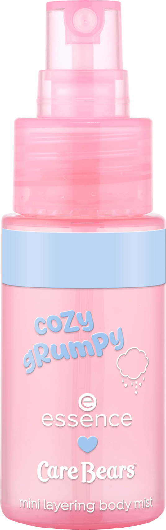 essence Brume corporelle Care Bears Mini Layering 01 Cozy Grumpy, 35 ml