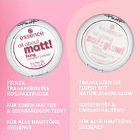 Kompaktpuder All About Soft Glow! Fixing Waterproof, 8 g