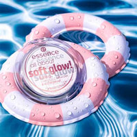 Kompaktpuder All About Soft Glow! Fixing Waterproof, 8 g
