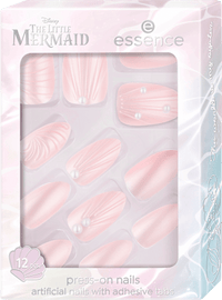 Künstliche Nägel Disney The Little Mermaid 01 Pearl Of The Sea, 12 St