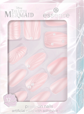 Künstliche Nägel Disney The Little Mermaid 01 Pearl Of The Sea, 12 St