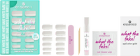 Künstliche Nägel Set  What The Fake! 04 Bare White, 1 St