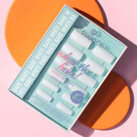 Kunstnagelsset What The Fake! 04 Bare White, 1 st.