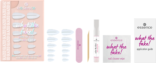 Kunstnagels Wat is nep! 01 Geglazuurd, 1 st.