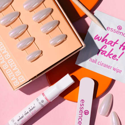 Kunstnagels Wat is nep! 01 Geglazuurd, 1 st.