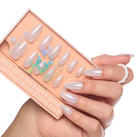 Kunstnagels Wat is nep! 01 Geglazuurd, 1 st.