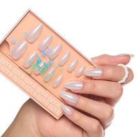 Kunstnagels Wat is nep! 01 Geglazuurd, 1 st.