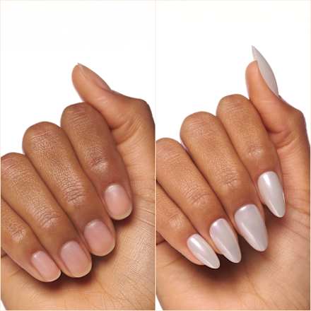 Kunstnagels Wat is nep! 01 Geglazuurd, 1 st.