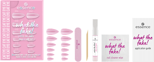 Kunstnagels Wat is nep! 02 Cat Eye, 1 st.