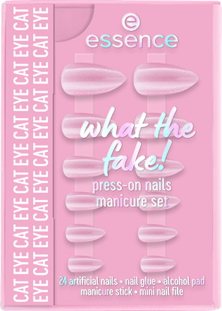 Kunstnagels Wat is nep! 02 Cat Eye, 1 st.