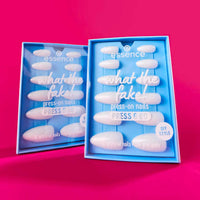 Künstliche Nägel What The Fake! Press & Go 02 Bare White, 12 St