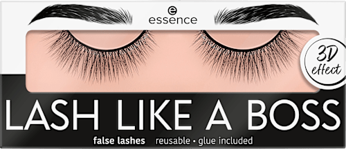 Künstliche Wimpern Like A Boss 03 Unique (1 Paar), 2 St essence