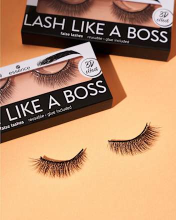 Künstliche Wimpern Like A Boss 03 Unique (1 Paar), 2 St essence