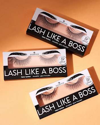 Künstliche Wimpern Like A Boss 03 Unique (1 Paar), 2 St essence