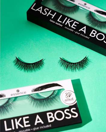 Künstliche Wimpern Like A Boss 04 Stunning (1 Paar), 2 St essence