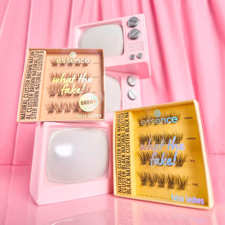 Künstliche Wimpern Set What The Fake 01, 1 g