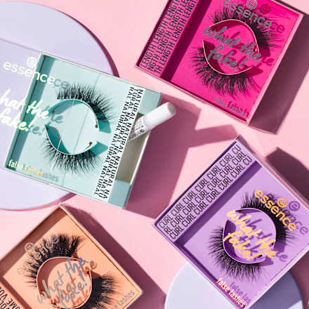 Künstliche Wimpern Set What The Fake! 03 Natural, 1 St