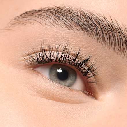 Künstliche Wimpern Set What The Fake! False Lashes 06 Natural Cluster Black, 1 St