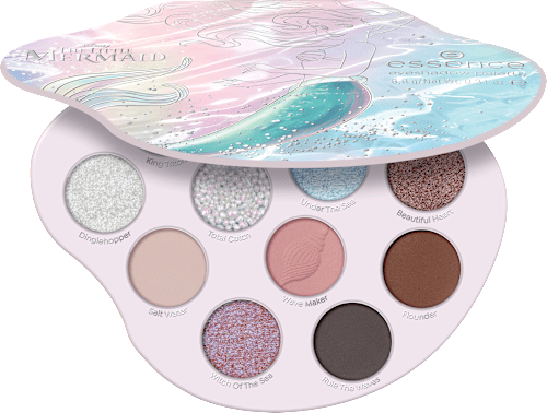 Lidschattenpalette Disney The Little Mermaid 02 Mermaids Have More Fun, 8,8 g
