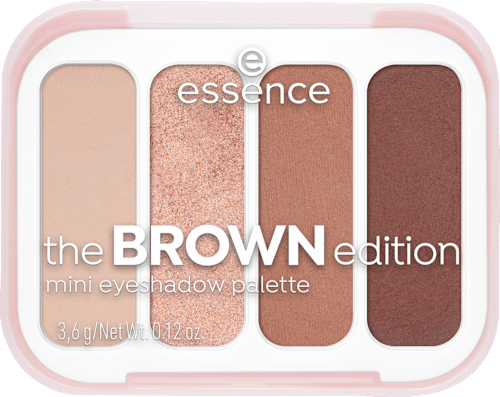 Lidschattenpalette Mini The Brown Edition, 3,6 g