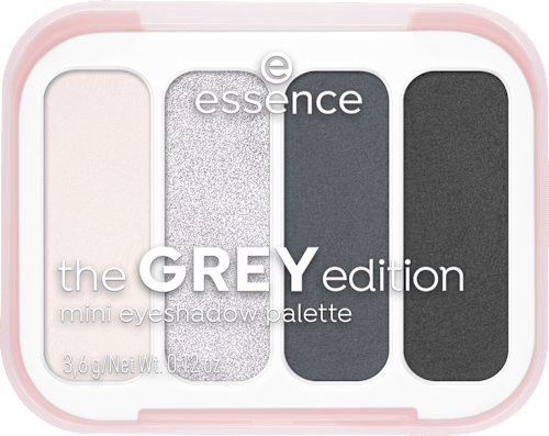 Lidschattenpalette Mini The Grey Edition, 3,6 g