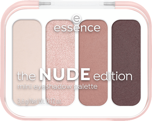 Lidschattenpalette Mini The Nude Edition, 3,6 g