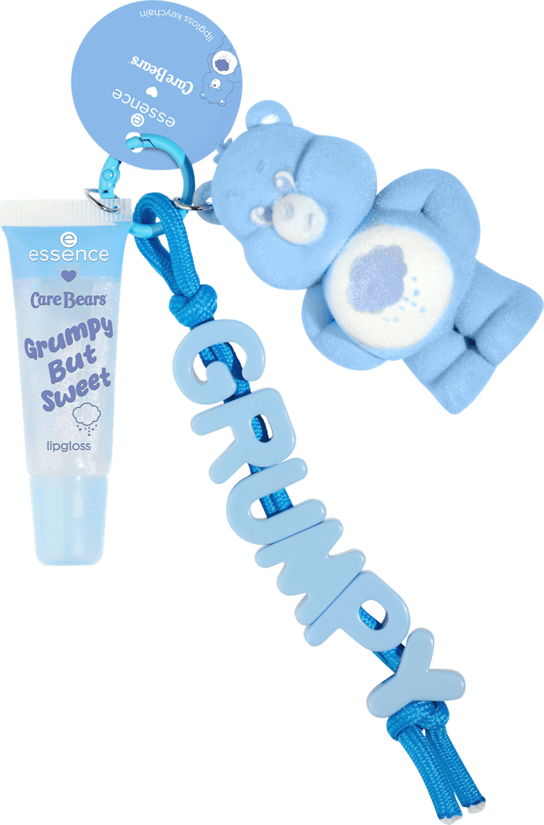 essence Lipgloss Care Bears Keychain 01 Grumpy But Sweet, 9,5 ml