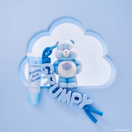 Lipgloss Care Bears Keychain 01 Grumpy But Sweet, 9,5 ml