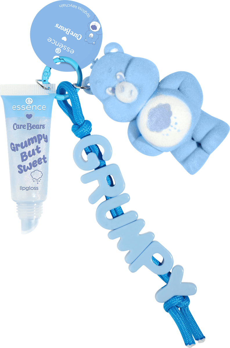 essence Lipgloss Care Bears Keychain 01 Grumpy But Sweet, 9,5 ml